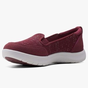 Clarks Adella Blush Burgundy